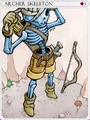 Archer Skeleton Card