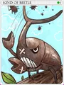 Beetle King Card