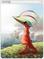 Red Novus Card