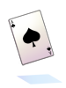 Costume Poker Card In Mouth