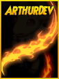 Costume Fire Flame Aura