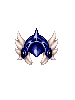 C Blue Divergent Helm