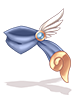C Blue Cupid Scarf