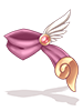 C Pink Cupid Scarf