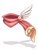 C Red Cupid Scarf