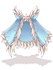 C. Blue Snowflake Cape