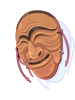 C Hahoe Mask