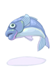 C Blue Fish