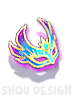 C Demon Flame Mask