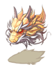 Dragon Helm Gold Kaho